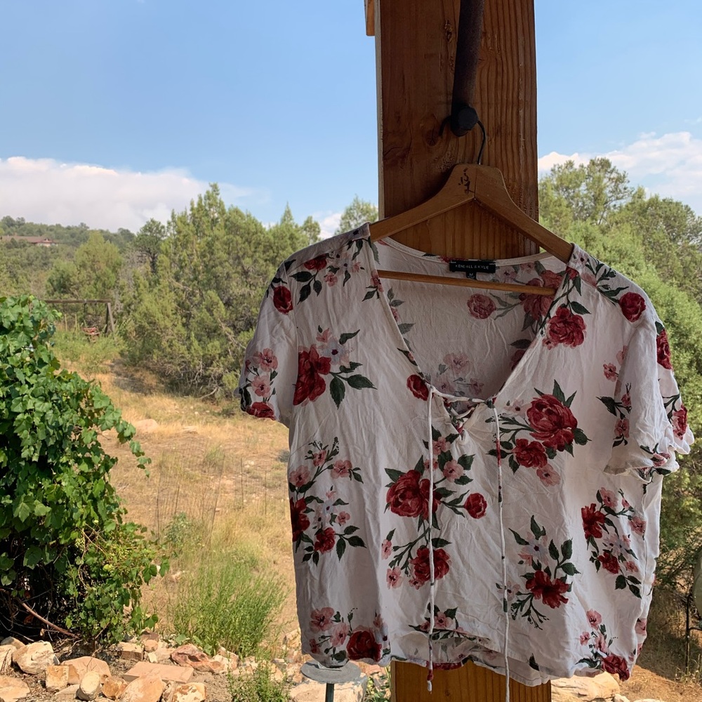Kendall and Kylie Floral Top